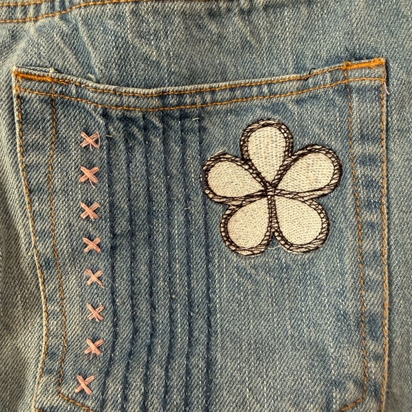 BDG Patchwork Blue Jeans - Picture 4 of 8